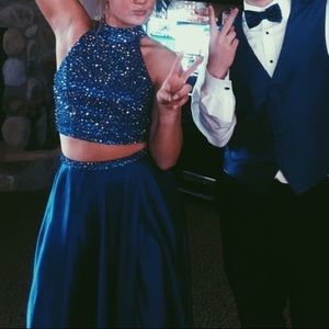 Sherri Hill Two Piece Prom Dress